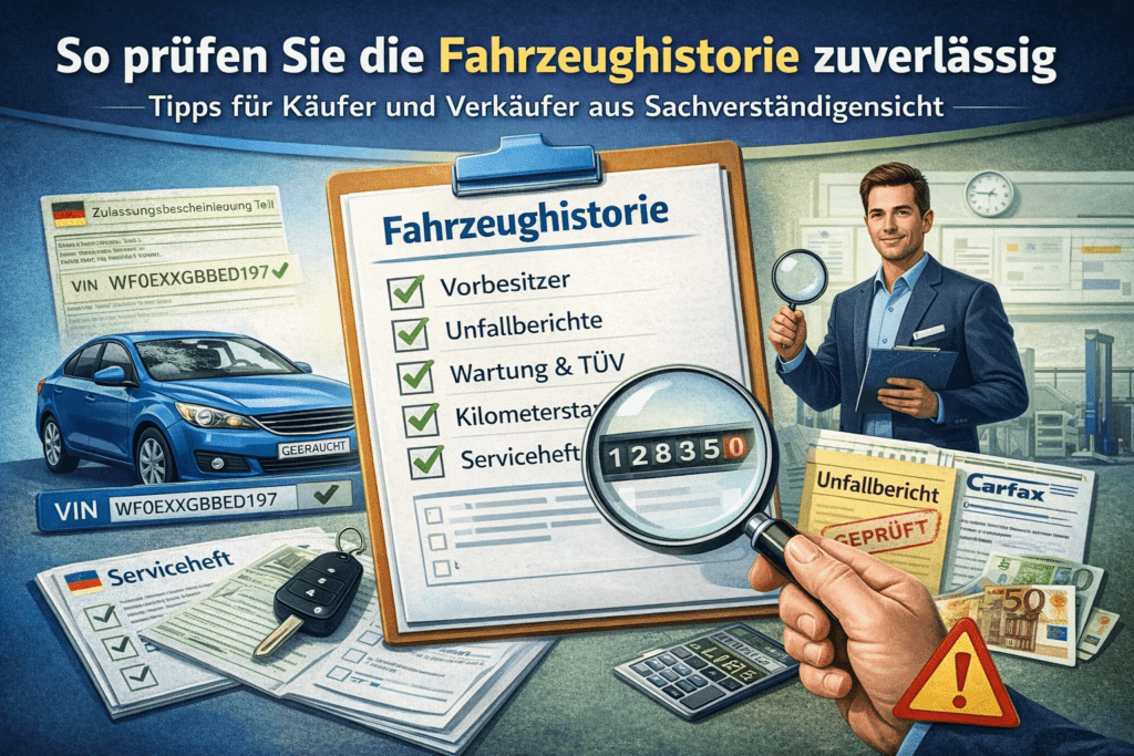 Verwunderlich Fahrzeughistorie Prufen Kostenlos Bild