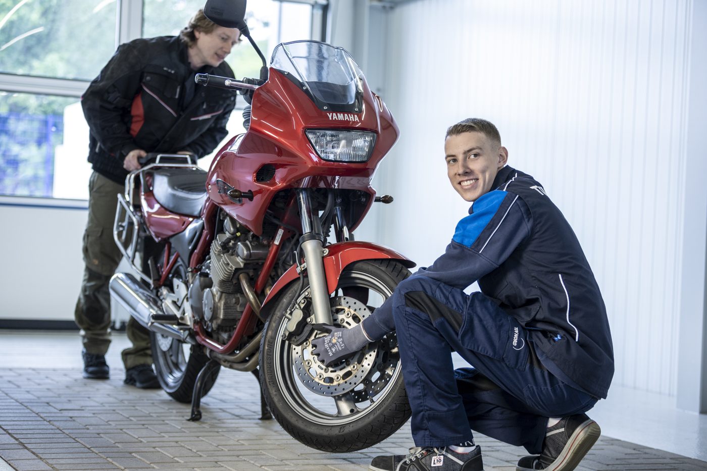 Motorrad-Hauptuntersuchung bei TÜV NORD in Hamburg